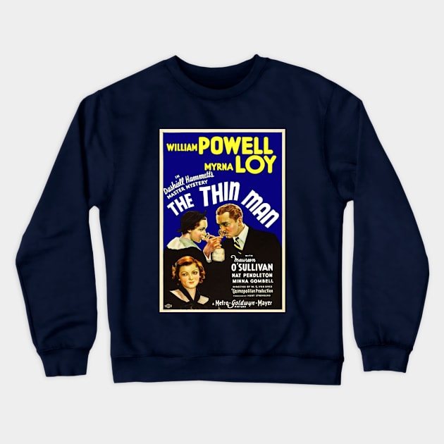 The Thin Man Crewneck Sweatshirt by Vandalay Industries